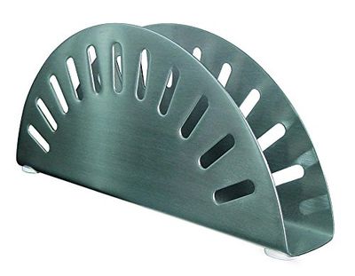 APS servilletero 17 x 3 cm, altura 7 cm 18/8 acero inoxidable mate individualmente en caja de cartón