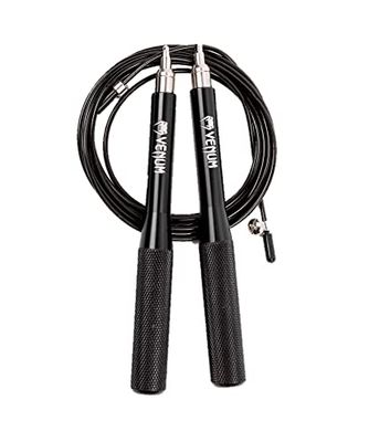 Venum, Thunder Evo Jump Rope, uniseks, volwassenen, eenheidsmaat, zwart