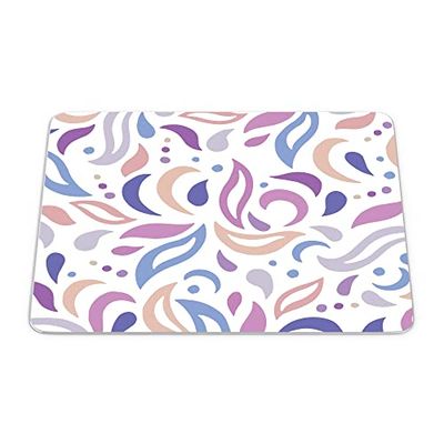 Questo Casa, Rechthoek digitaal bedrukte muismat, antislip onderkant, voor kantoor en thuis, afmetingen: 22x18 cm