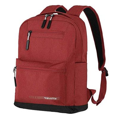travelite hand luggage backpack with padded laptop compartment, laptop backpack 13 inch, KICK OFF, daypack for vacation and sports, 40 cm, 17 liter