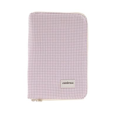 Cambrass - Baby-documententas – babydocumententas – geboorteboek met zakken – mini windsord roze 3 x 19 x 27 cm