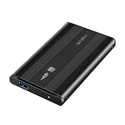 LogiLink UA0106 Boîte USB 3.0 pour Disque Dur 2,5" SATA Noir