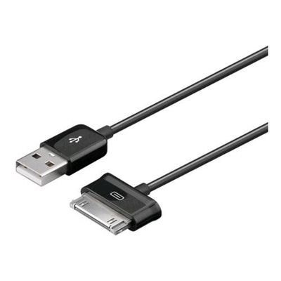 Goobay USB-datakabel 30 pin, 1,2 m voor Samsung, zwart