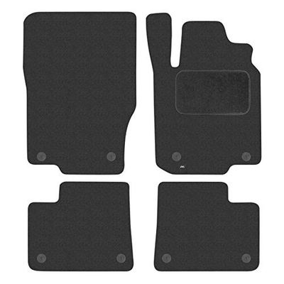 JVL Fully Tailored Carpet Car Mat ,Set of 4