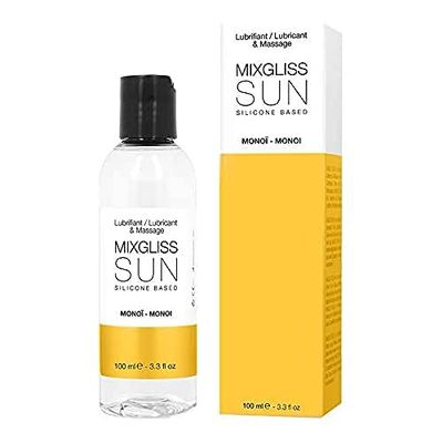 Mixgliss 3.3 oz Monoi Sun Silicone-Based Lubricant