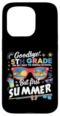 Addio laurea di quinta elementare alla scuola media Hello Summer Custodia per iPhone 15 Pro