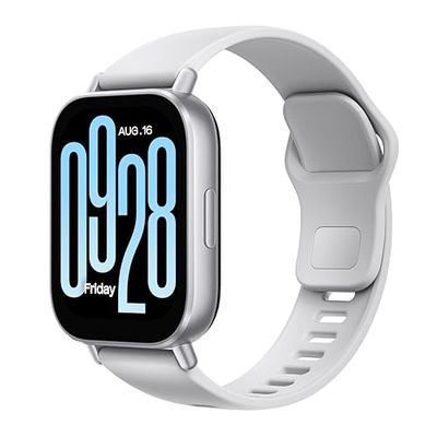 Xiaomi Redmi Watch 5 Active, Smartwatch con display LCD 2", Chiamate Bluetooth, Autonomia 18 giorni, Resistenza Acqua 5ATM, Monitoraggio Frequenza Cardiaca e SpO2, 140+ modalità Fitness, Argento