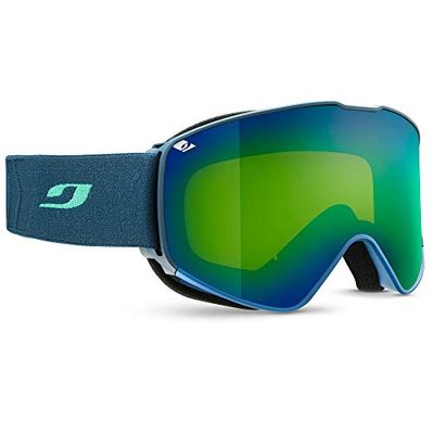 Julbo Masque de ski cylindrique ALPHA Bleu/Vert