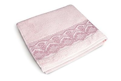 Excelsa Country Spa Asciugamano, Medio, Cotone, Rosa, 27x25x3 cm