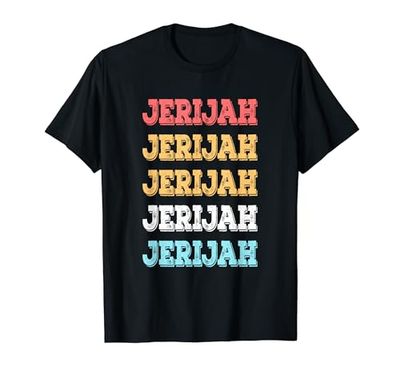 Simpatico regalo personalizzato Jerijah Nome personalizzato Maglietta