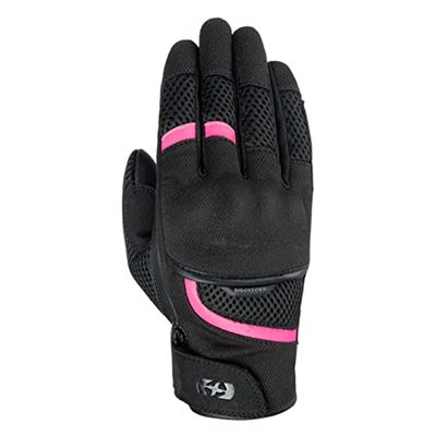 Oxford Brisbane WS Gants de Moto pour Femme Noir/Rose (XS)