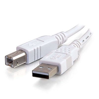 Cables To Go Câble USB 2.0 A/b blanc 1m (Import Royaume Uni)