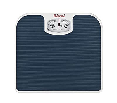 Girmi Mechanical personal scale BP02-1270g, blue, 27 x 4.5 x 24.5 cm L x H x P