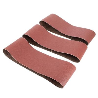 Bandas de lija 100 x 610mm 80gr - 5uds