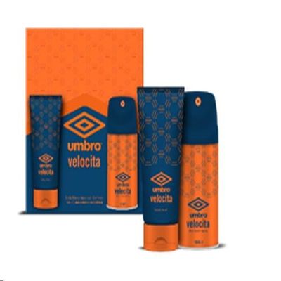 Umbro Velocita Body Spray 150 ml And Body Wash 150 ml