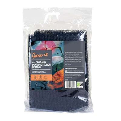 Grow It 68000 Bean and Pea Support Netting, Multi-Colour, 4 x 1.7 m