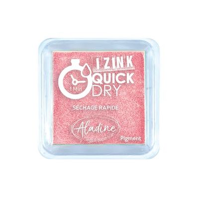 Aladine Tinta Izink Quick Dry, Rosa Polvo, 5 x 5 cm
