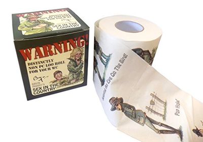 Fun Novelty Loo Roll Great Funny Gift - White