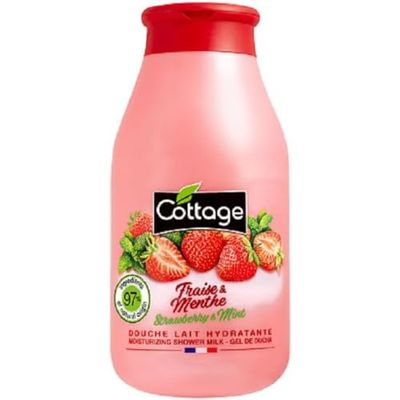 Gel de ducha con Leche Hidratante Fresa&Menta 250 ml
