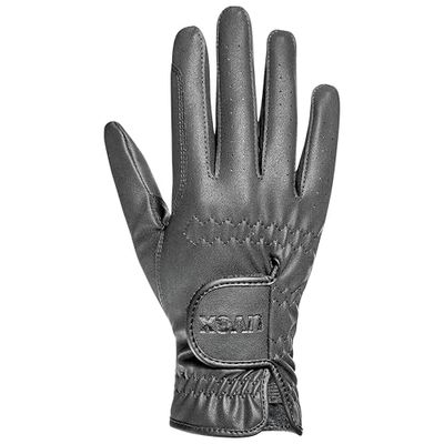 uvex sportstyle kid, luva de equitação elástica infantil, resistente ao desgaste, excelente aderência, preto, 4