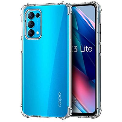 Coole beschermhoes voor Xiaomi Redmi Note 10 / Note 10S Antishock, transparant