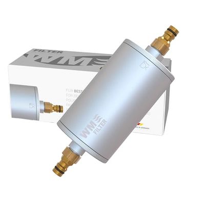 WM aquatec WM Filter WMF-GKAK10 | Filling Filter Including Activated Carbon Filter Element | Effective Against Dirt and Pollutants such as Chlorine, Microplastic, Sand and Rust | Gardena Compatible