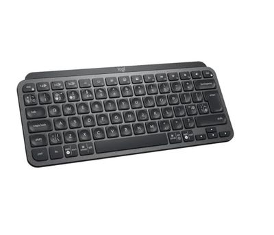 Logitech MX Keys Mini Minimalistisch Draadloos Verlicht Toetsenbord, Compact, Bluetooth, Backlit, USB-C, Compatibel met Apple macOS, iOS, Windows, Linux, Android, Metalen Build - Grafiet