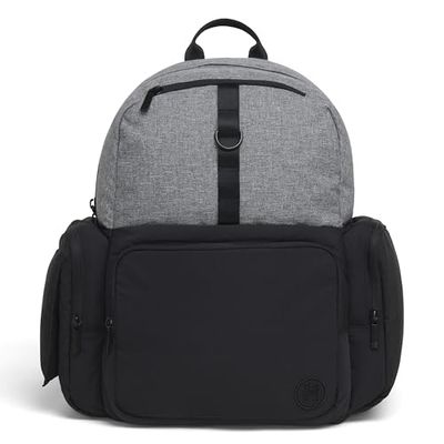 HUGGIES LITTLE HUGS Unisex's Backpack-Diaper Bag, Grey, One Size
