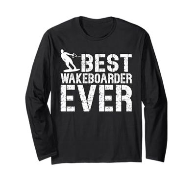 Wakesurfing - Mejor Wakeboarder de todos los tiempos Manga Larga
