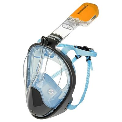 Masque de plongée avec Tuba Galaxy Full-Face L/XL Blue