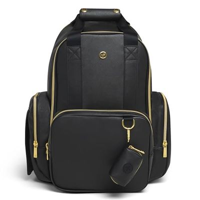 HUGGIES LITTLE HUGS Unisex's Backpack-Diaper Bag, Black, One Size