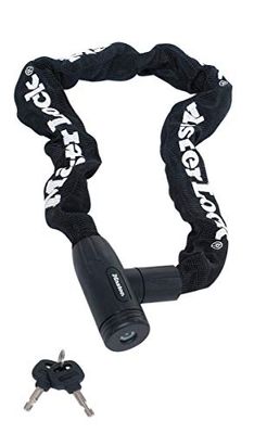 Master Lock Cadeado de bicicleta com corrente, chave, corrente de 90 cm, 8391EURDPRO