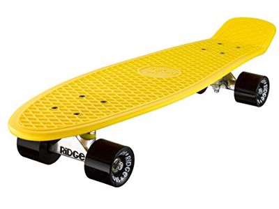 Ridge PB-27-Yellow-Black Skateboard, geel/zwart, 69 cm