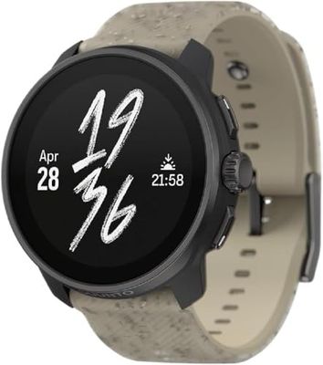 SUUNTO Race S Montre Sport Femme Homme, Tracker d'Activités GPS Running, Bi-Band GNSS, Carte Hors Ligne, Écran Tactile AMOLED, Smartwatch Cardiofréquencemètre Podomètre Altimètre, 13 Jours d'Autonomie
