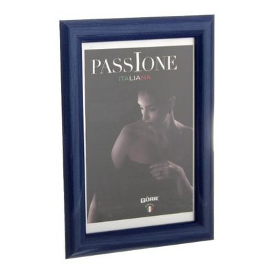 Dorr Guidi Glossy Blue Wooden 7x5 Photo Frame