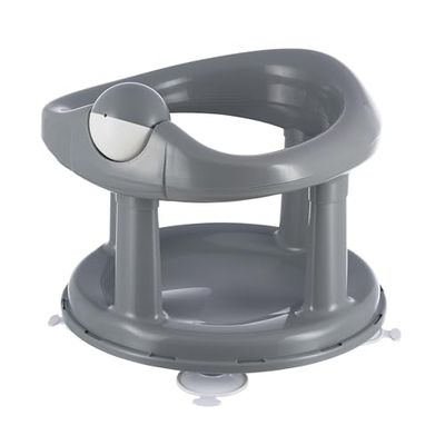 Bebeconfort Draaibaar Badzitje, Badzitje, Ergonomisch, 6 maanden tot 12 maanden, Max. 10 kg, Grey