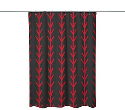 Bonamaison Digitally Printed Shower Curtain, 1 Piece 150x200 Cm - Designed And Manufactured in Turkey