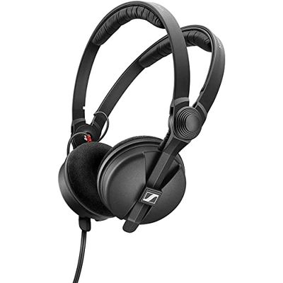 Sennheiser HD25SE HD 25 Edición Especial - Auriculares para monitorización y DJ, con Cápsula Giratoria para Escuchar, con un Solo Oído Incluye Funda de Transporte y Almohadillas de Terciopelo