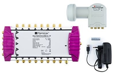 Opticum OMS 5/16 multischakelaar (Quattro LNB, max: 16 deelnemers)