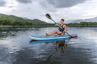 Bestway 6532B Set convertibile 2-in-1 SUP/kayak Hydro Force Oceana 3,05 m, blu
