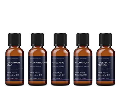 Pacchetto iniziale di oli essenziali - Yang - 5 x 50ml - 100% puro