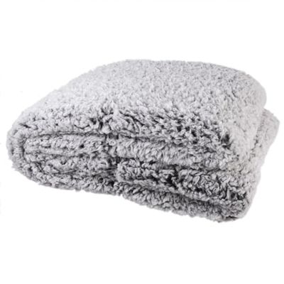 Plaid Sherpa Gris