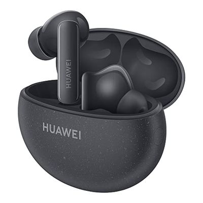 HUAWEI FreeBuds 5i Wireless Headphones, TWS Bluetooth Headphones, Hi-Res Sound, Multi-Mode Noise Cancellation, 28 Hour Battery Life, Compatible with Android/iOS/Window,Nebula Black
