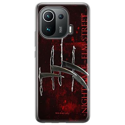 ERT GROUP mobiel telefoonhoesje voor Xiaomi MI 11 PRO origineel en officieel erkend Horror patroon Nightmare of Elm Street 004 aangepast aan de vorm van de mobiele telefoon, hoesje is gemaakt van TPU