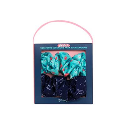 Mr. Wonderful Set of 2 Hair Scrunchies