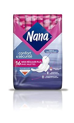 Nana - Conjunto de compressas Maxi normal - lote de 4