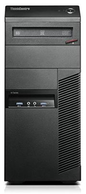 Lenovo M83 10BE Unité Centrale Noir (Intel Core i3, 4 Go de RAM, 500 Go, HD Graphics 4400, Windows 8 Pro)