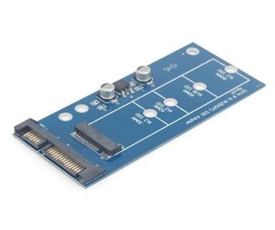 Adaptador - convertidor de m.2 sata 3.0 a Micro sata 1.8”, Ideal para conectar SSDs. Compatible y fácil de Instalar, sin complicaciones.