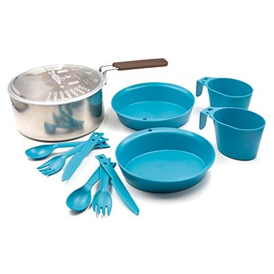Laken Unisex – volwassenen LSS16-2 roestvrijstalen batterij roestvrij stalen batterij, multicolour, 16 cm
