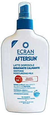 Zestaw 12 AFTERSUN ECRAN Podwójne Nawilżanie Uspokajające Spray 200 ML Produkty Słoneczne